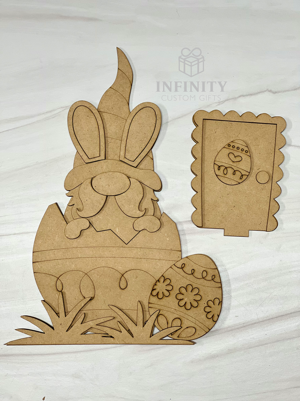 Easter Egg Gnome for the Birdhouse Interchangeable Kit