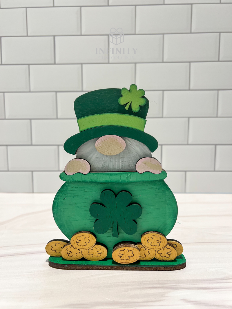 Gnome Pot of Gold St Patricks Day