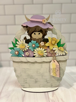 Highland Spring Flowers for The Flower Basket Interchangeable Insert