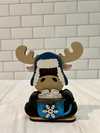 Moose Winter Hot Cocoa Standing