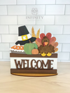 Thanksgiving Turkey For The Flower Basket Interchangeable Insert