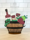 Wine For The Flower Basket Interchangeable Insert