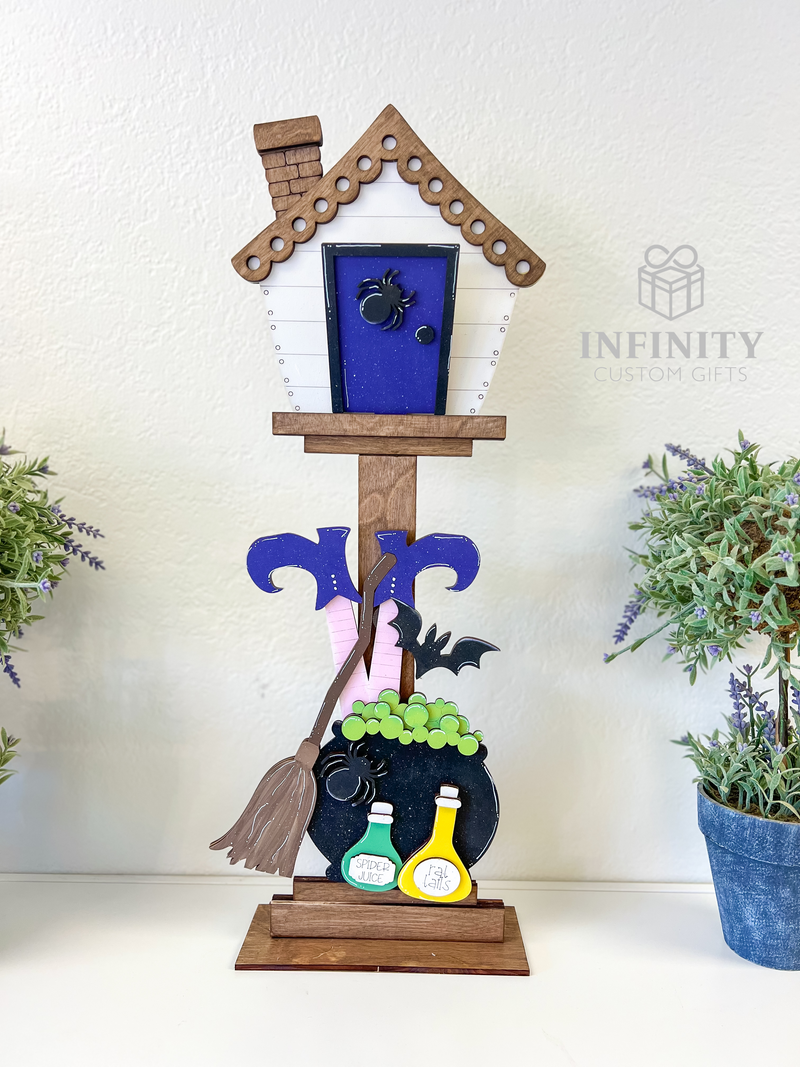 Witch for the Birdhouse Interchangeable Attachments